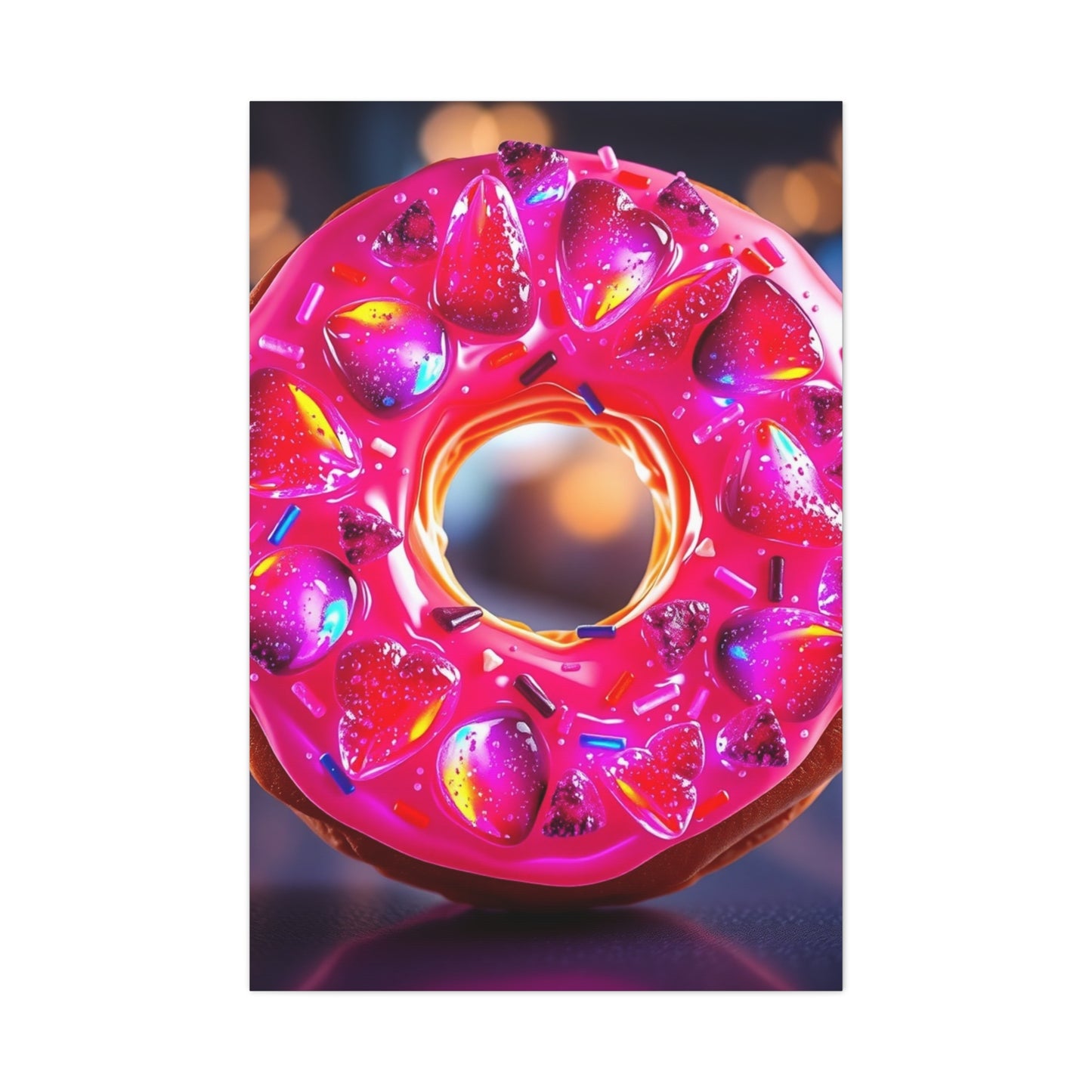 Vision Donut Art Art Wall Art & Canvas Print