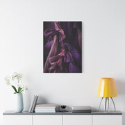Pleated Silk Sculptural Textile Wall Art & Canvas Print