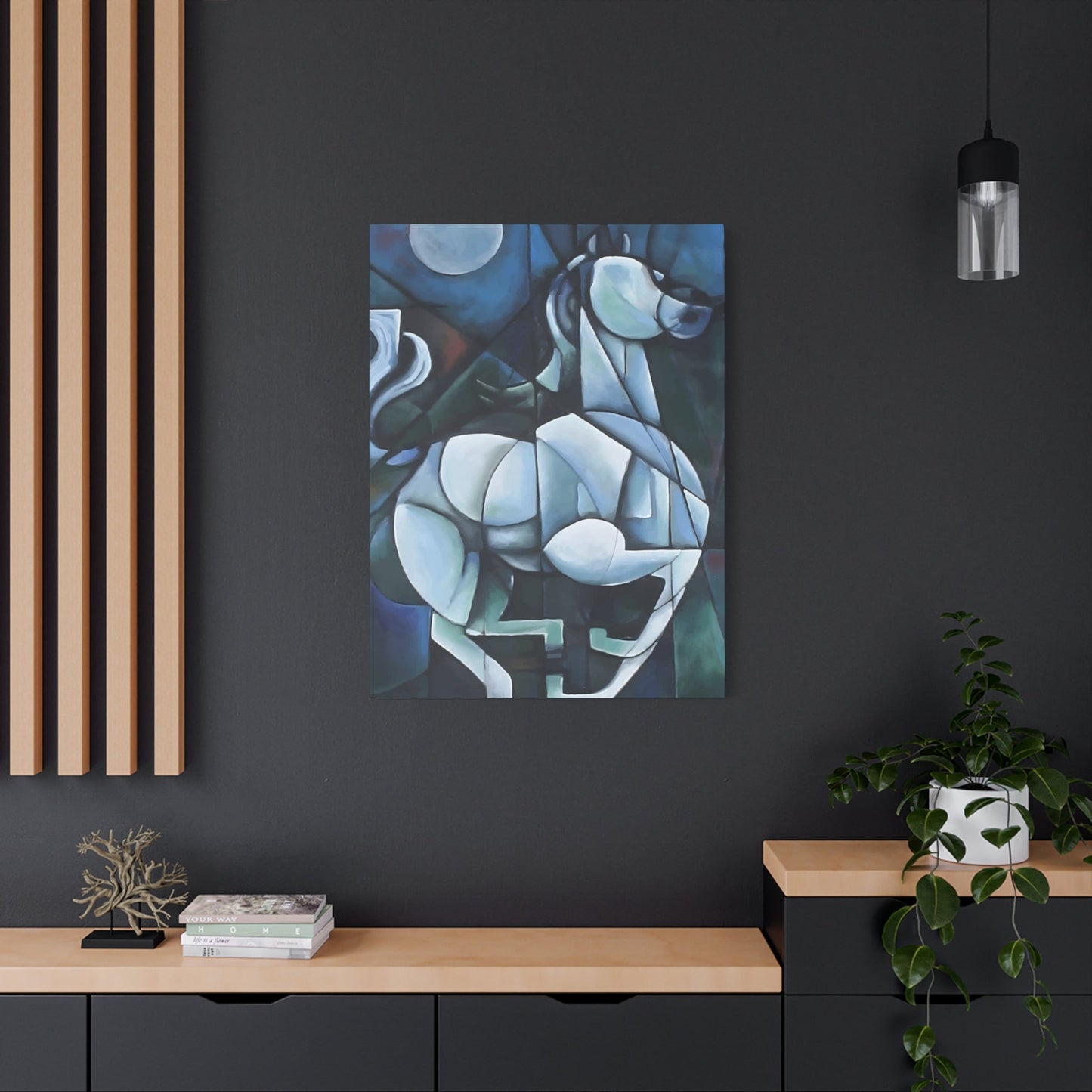 Horse Pieces Abstract Wall Art & Canvas Prints