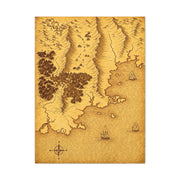 Antique Compass World Map Wall Art & Canvas Prints