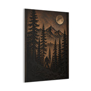 Pacific Northwest Bigfoot Forest Wall Art & Canvas Print