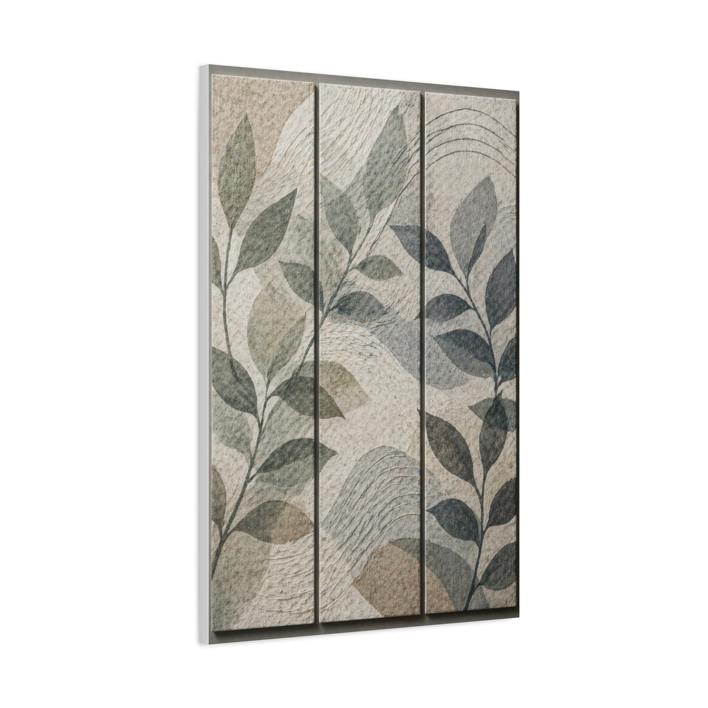 Botanical Acoustic Panel Triptych Wall Art & Canvas Print