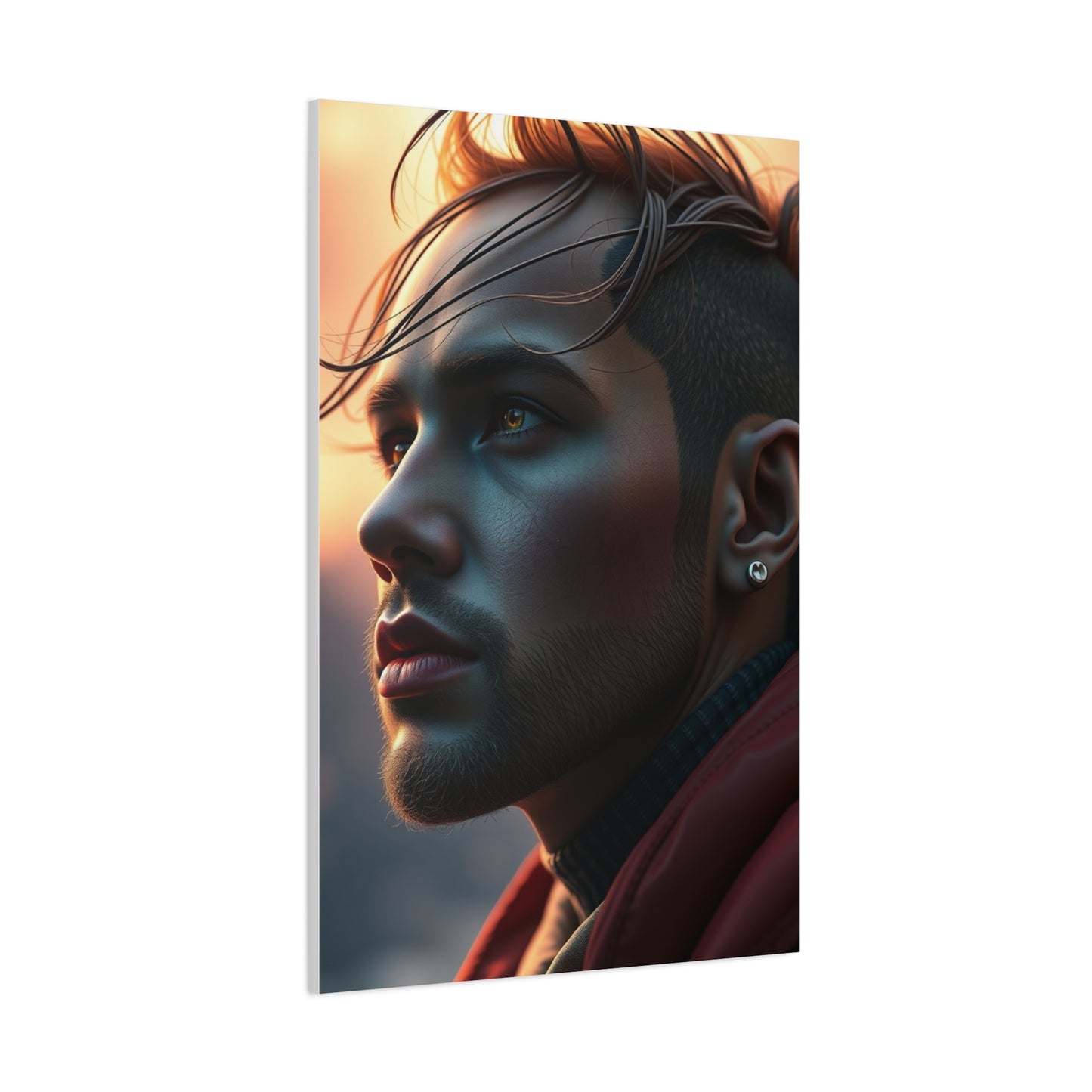 Ethereal Digital Canvas Wall Art & Canvas Print