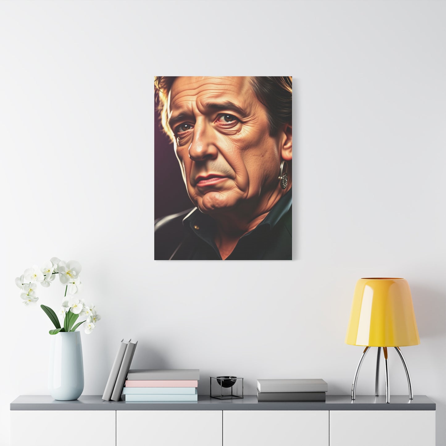 Johnny Cash Art Supreme Canvas Wall Art & Canvas Print