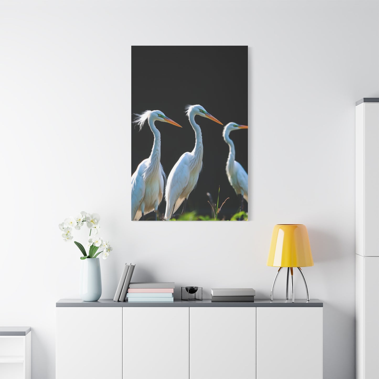 Vision Herons and Egrets Art Art Wall Art & Canvas Print