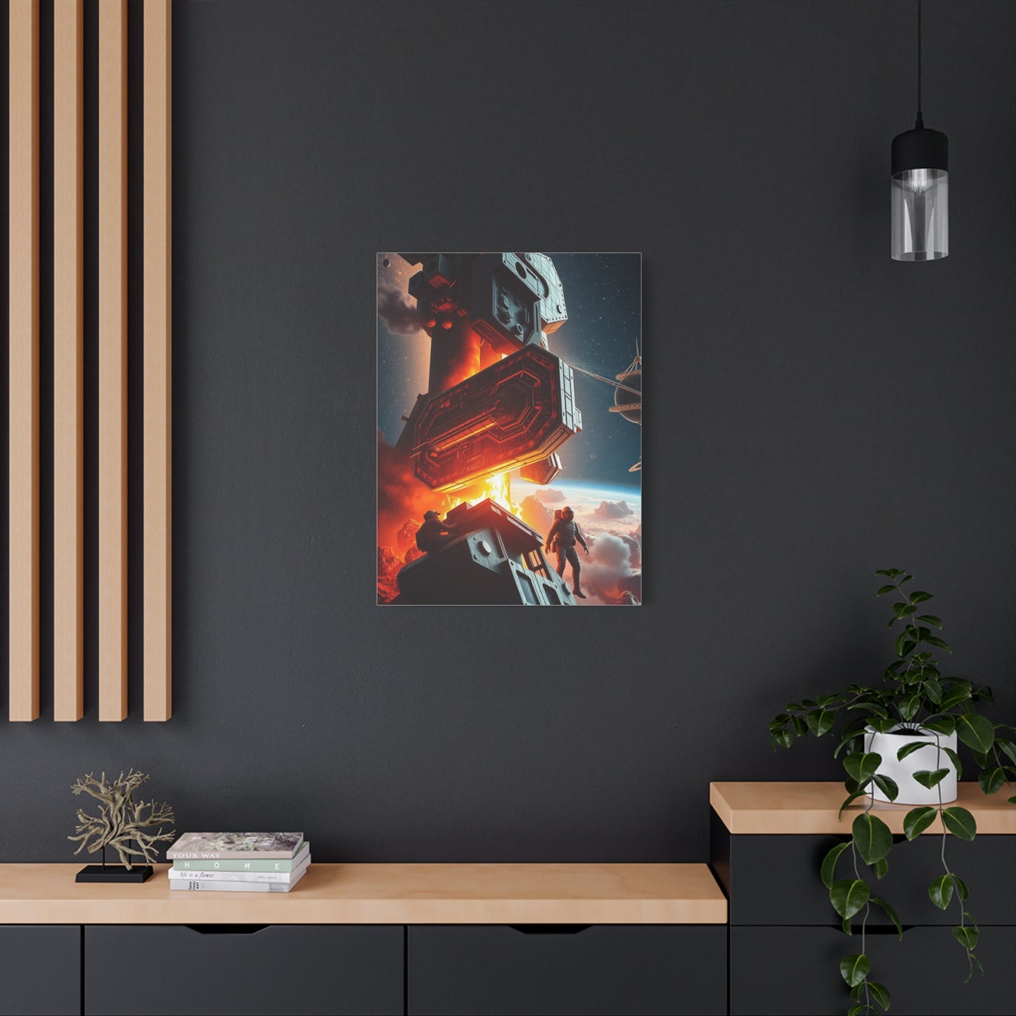 Galactic Elegance Display Wall Art & Canvas Print