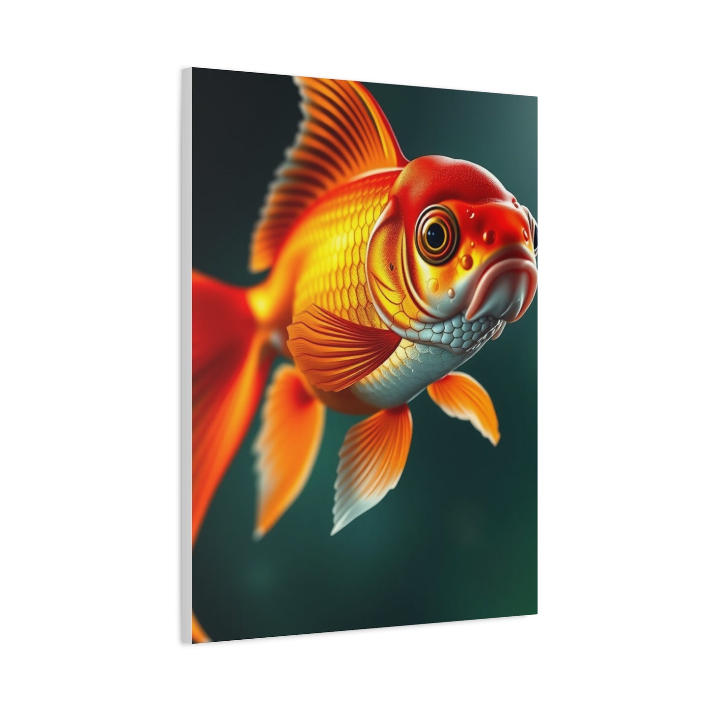 Goldfish Art Supreme Canvas Wall Art & Canvas Print
