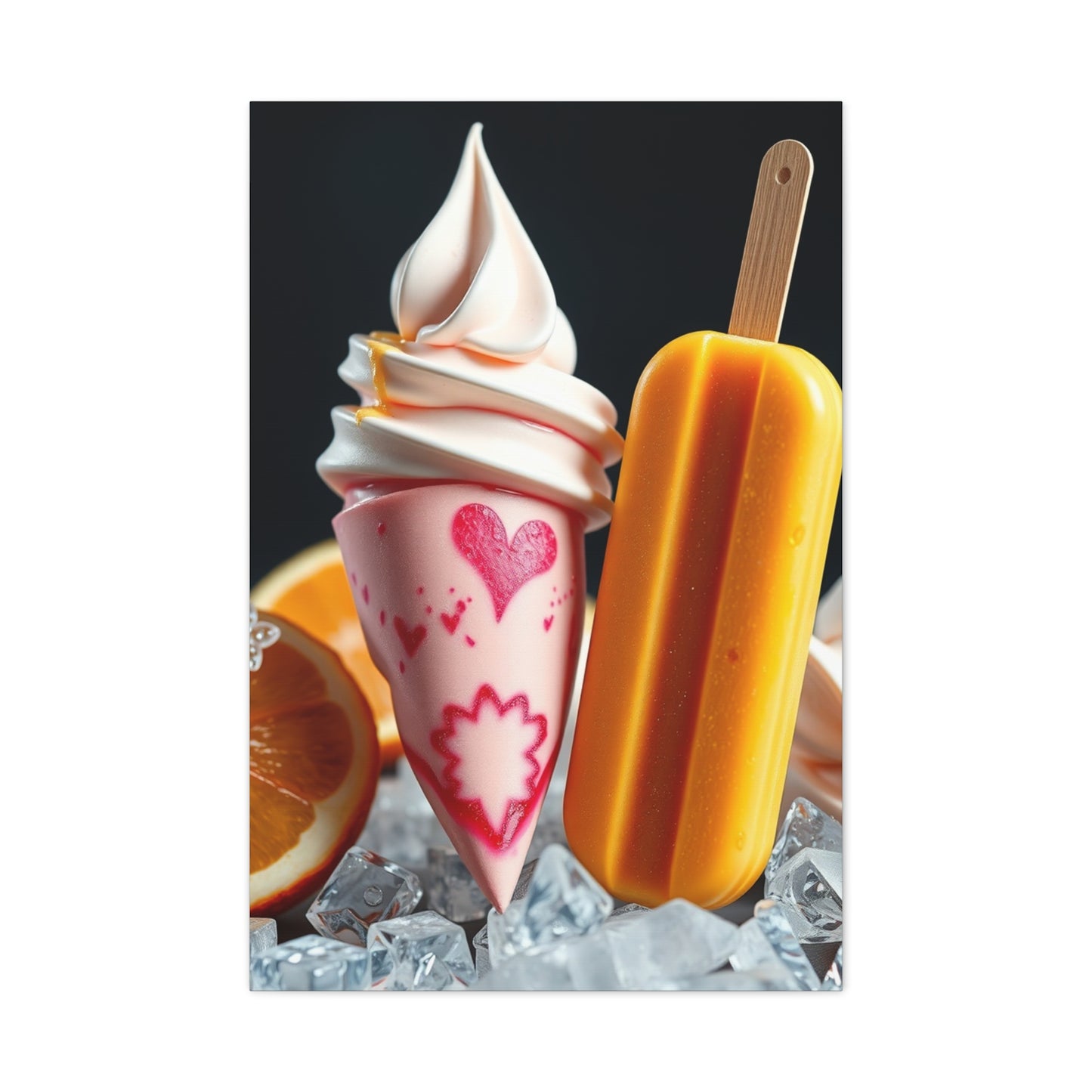 Vision Ice Cream & Popsicle Art Art Wall Art & Canvas Print