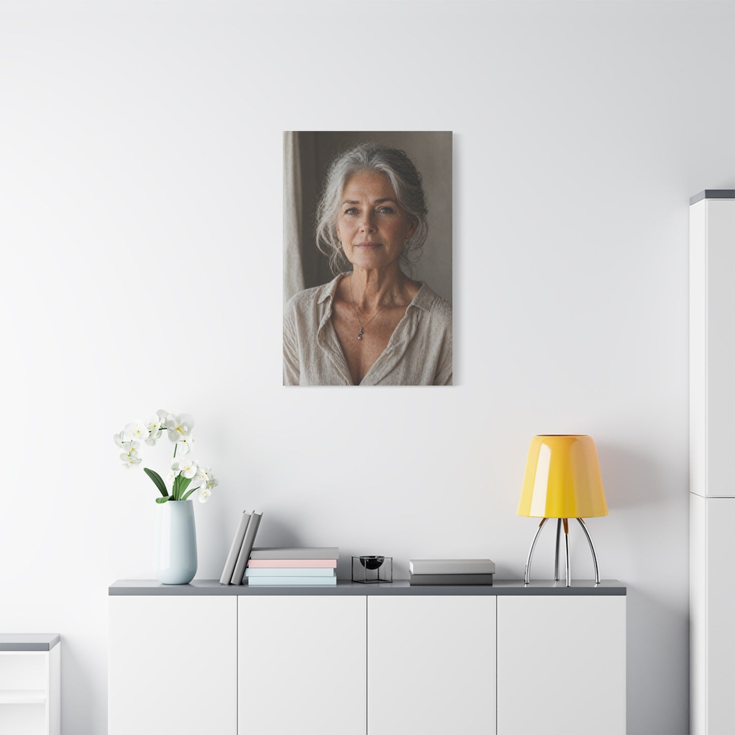 Mature Natural Light Portrait Wall Art & Canvas Print