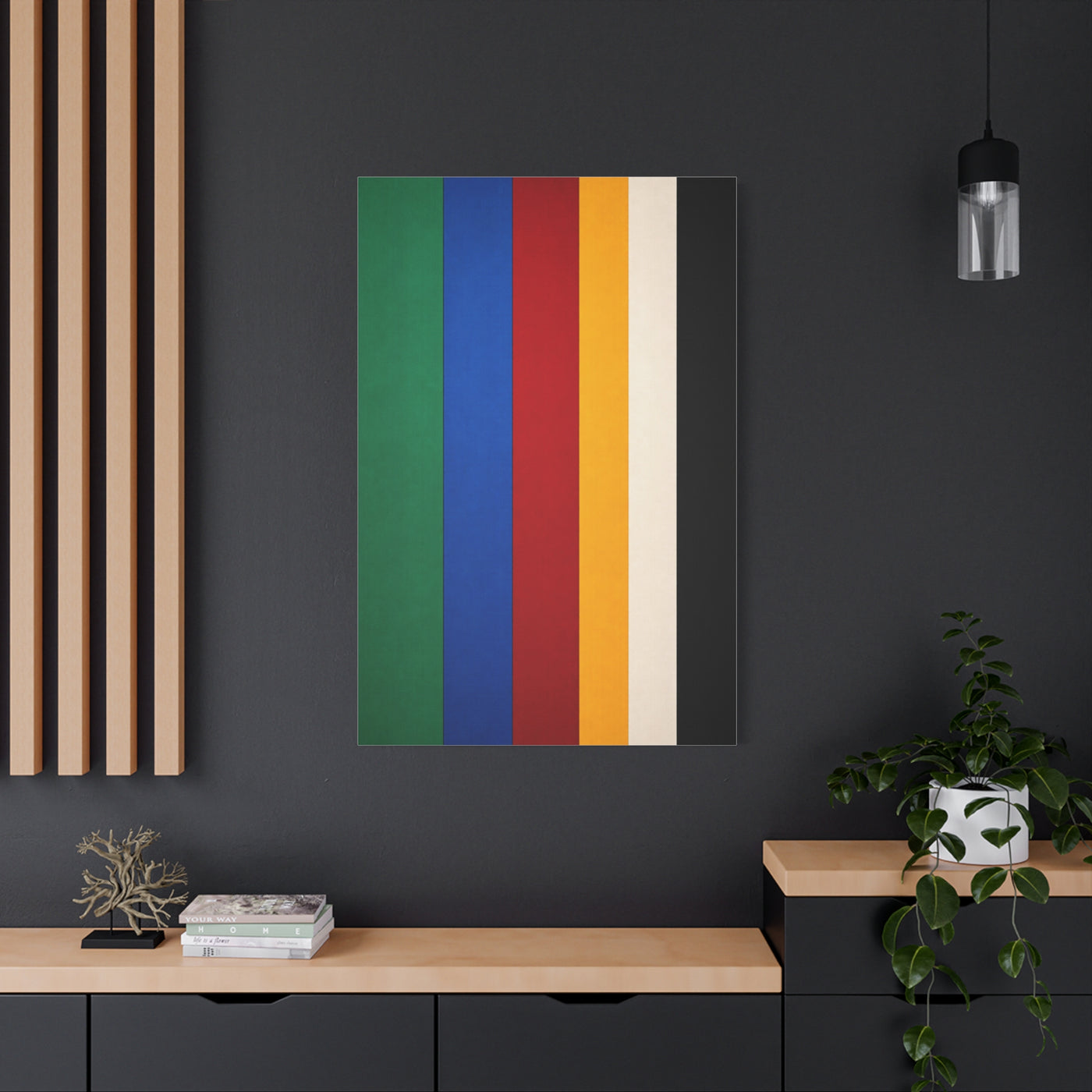 Hard-Edge Luxury Color-Field Wall Art & Canvas Print