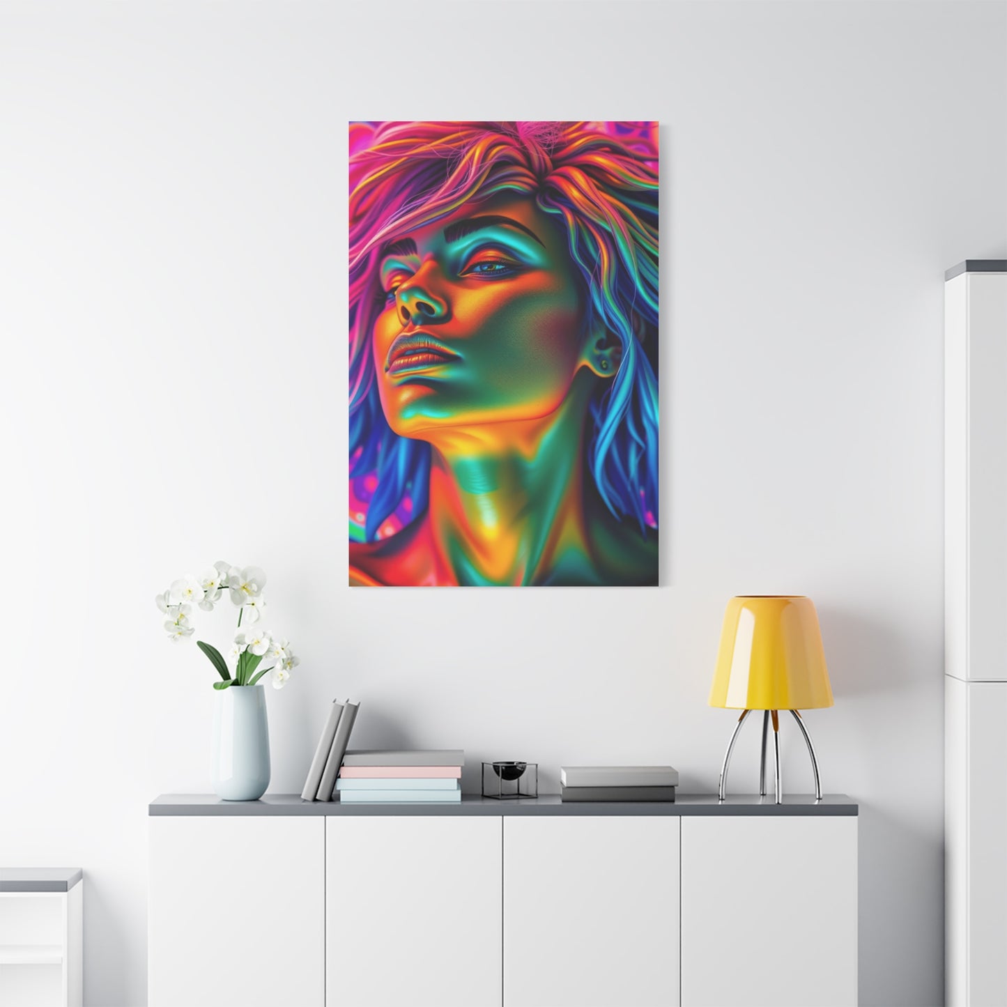 Chroma Symphony Canvas Wall Art & Canvas Print
