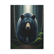 Forest Path Guardian Bear Wall Art & Canvas Prints
