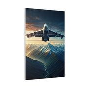 Mountain Flight Over Peaks Wall Art & Canvas Prints