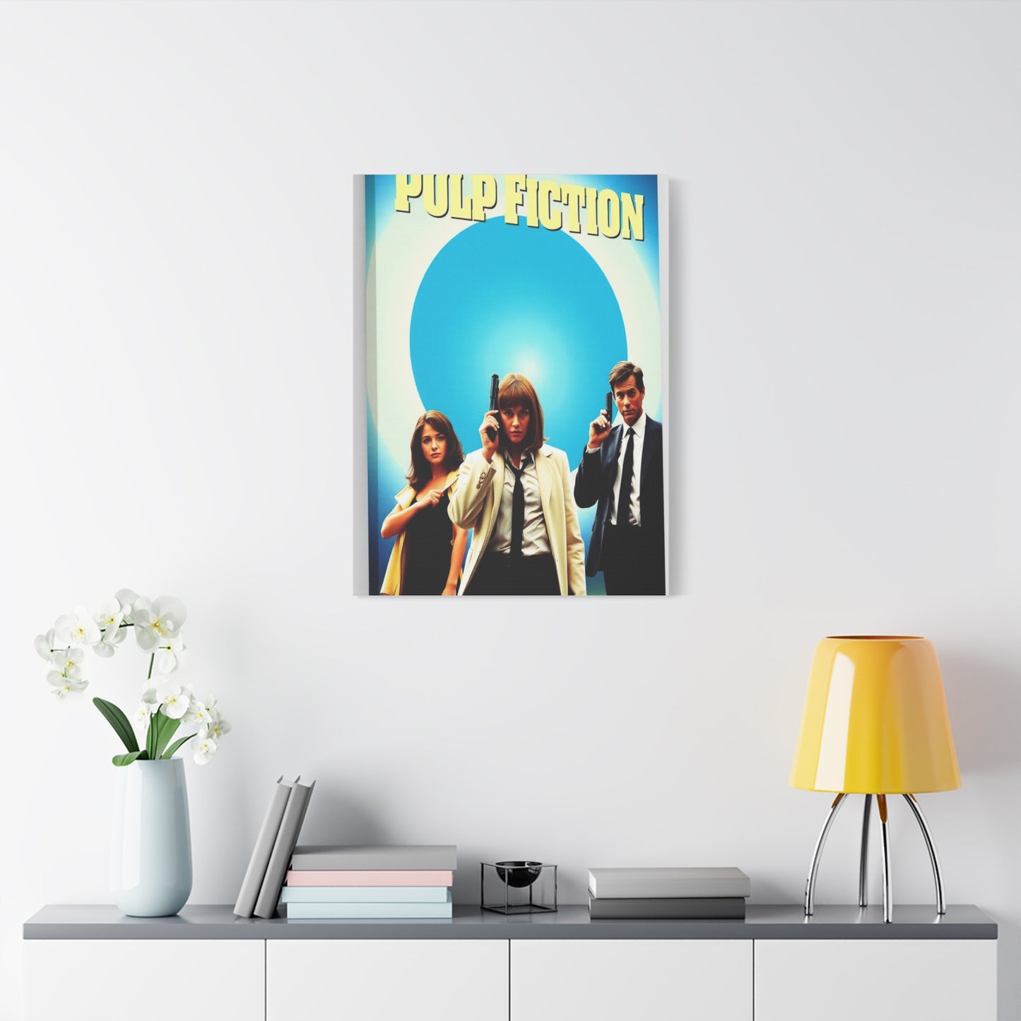 Pulp Fiction Canvas Art Supreme Canvas Wall Art & Canvas Print