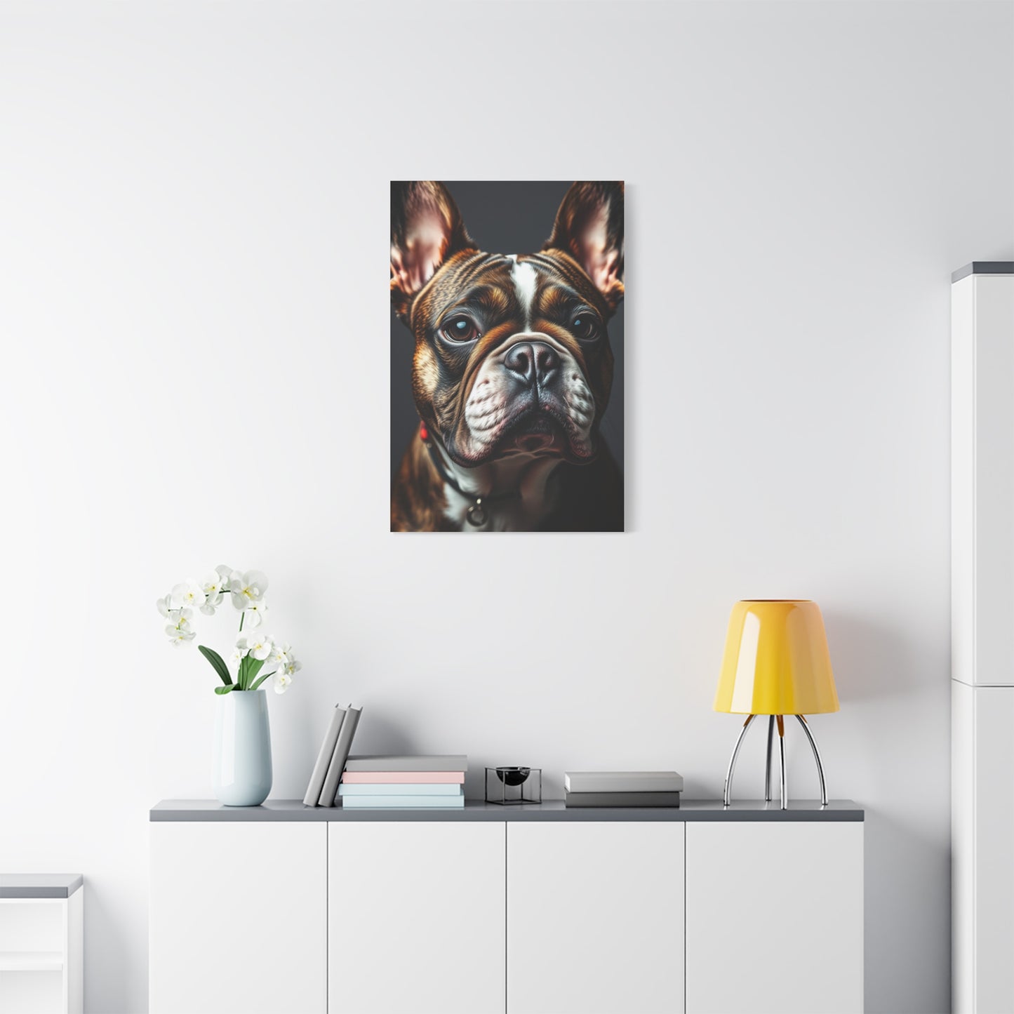 Supreme French Bulldog Art Beautiful Collection Wall Art & Canvas Print