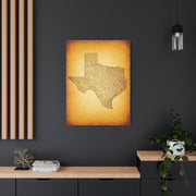Old Explorer Manuscript Map Wall Art & Canvas Prints