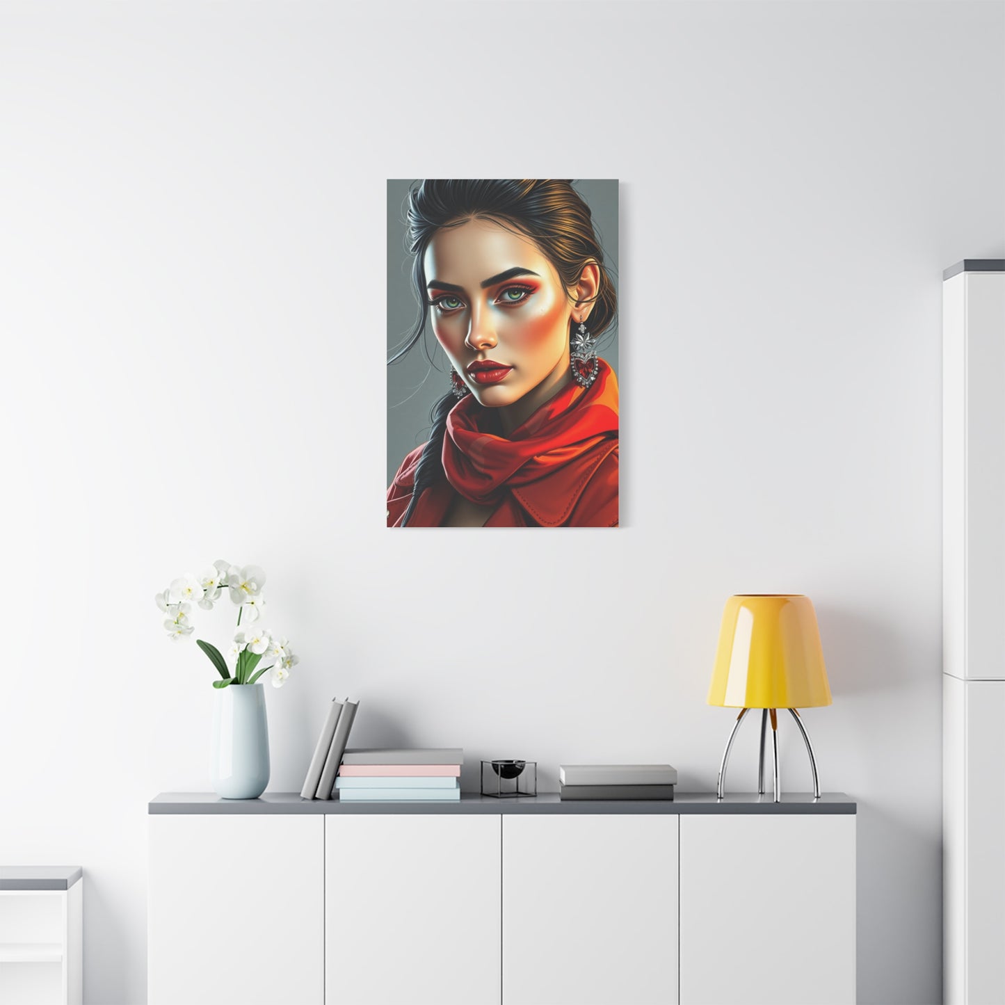 Fashion Illustration & Drawings Art Supreme Canvas Wall Art & Canvas Print