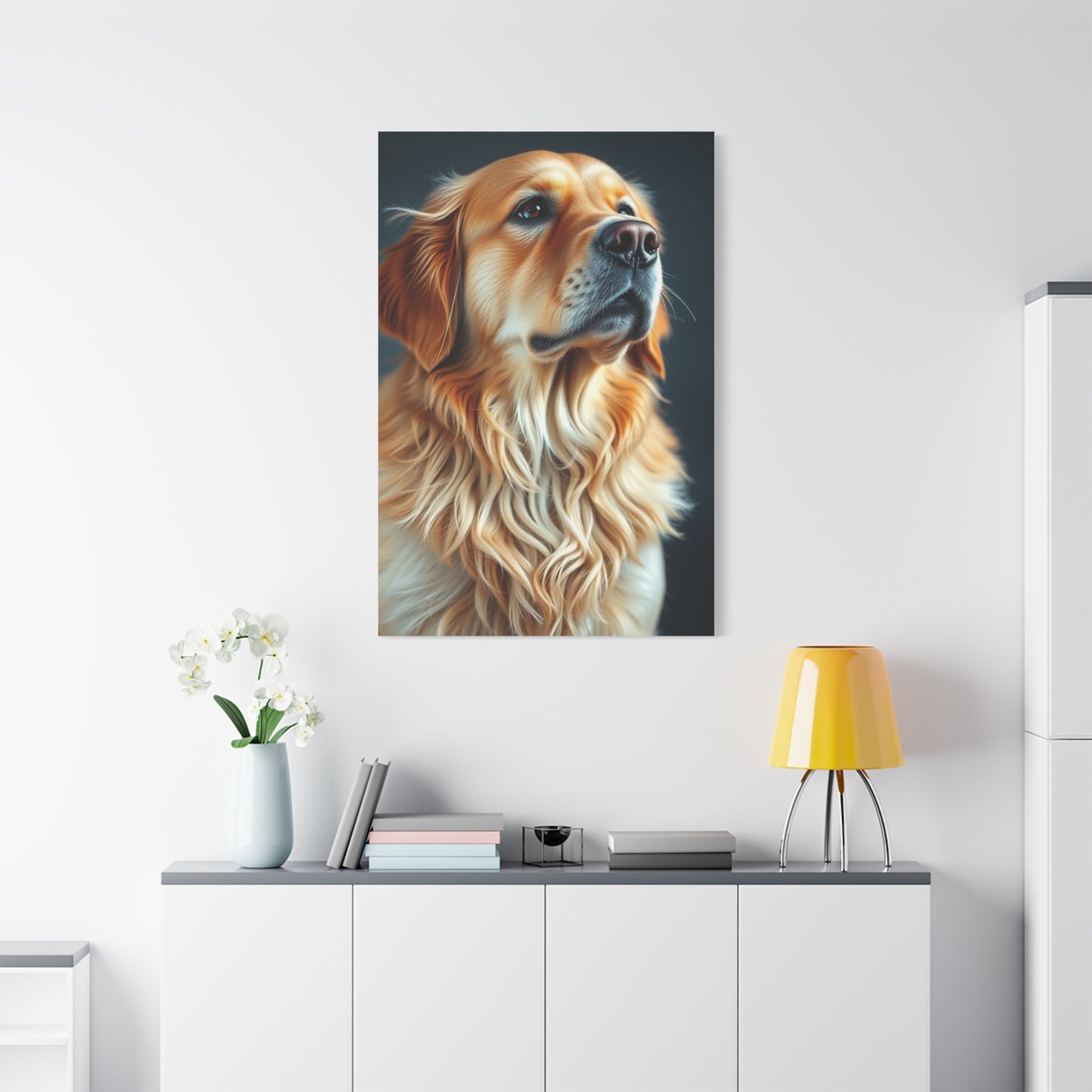Golden Retriever Art Luxury Canvas Wall Art & Canvas Print