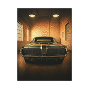 Mercury Cougar Retro Dealership Wall Art & Canvas Prints