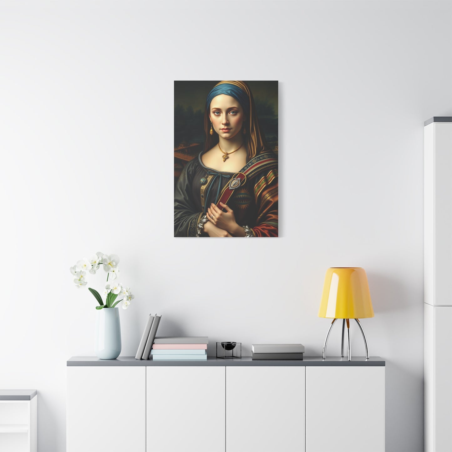 Ethereal Silhouette Canvas Wall Art & Canvas Print