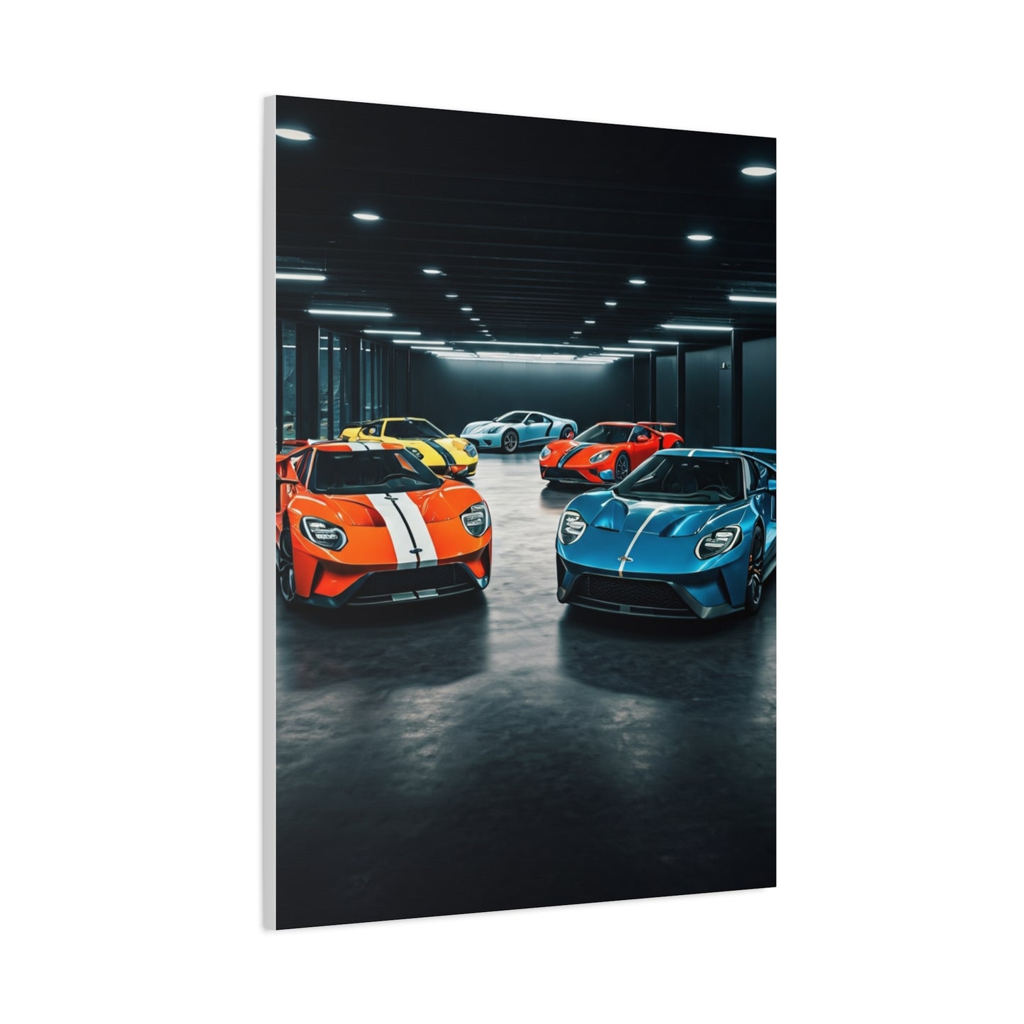 Ford GT Heritage Dream Garage Wall Art & Canvas Prints