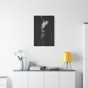 Sculptural Monochrome Torso Study Wall Art & Canvas Print