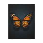 Monarch Butterfly Symmetry Portrait Wall Art & Canvas Prints