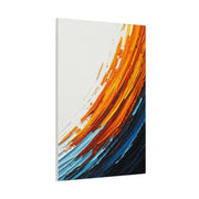 Flowing Warm Motion Abstract Wall Art & Canvas Prints