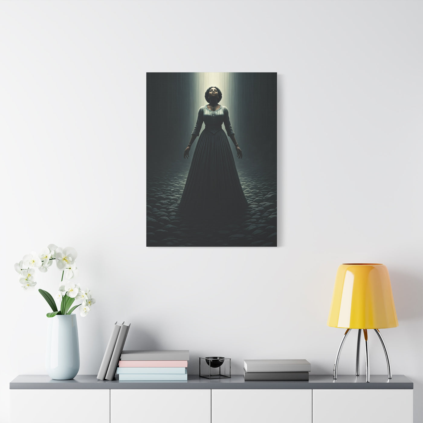 Veil of Silence Portrait Wall Art & Canvas Prints