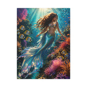 Coral Reef Luminous Mermaid Paradise Wall Art & Canvas Print