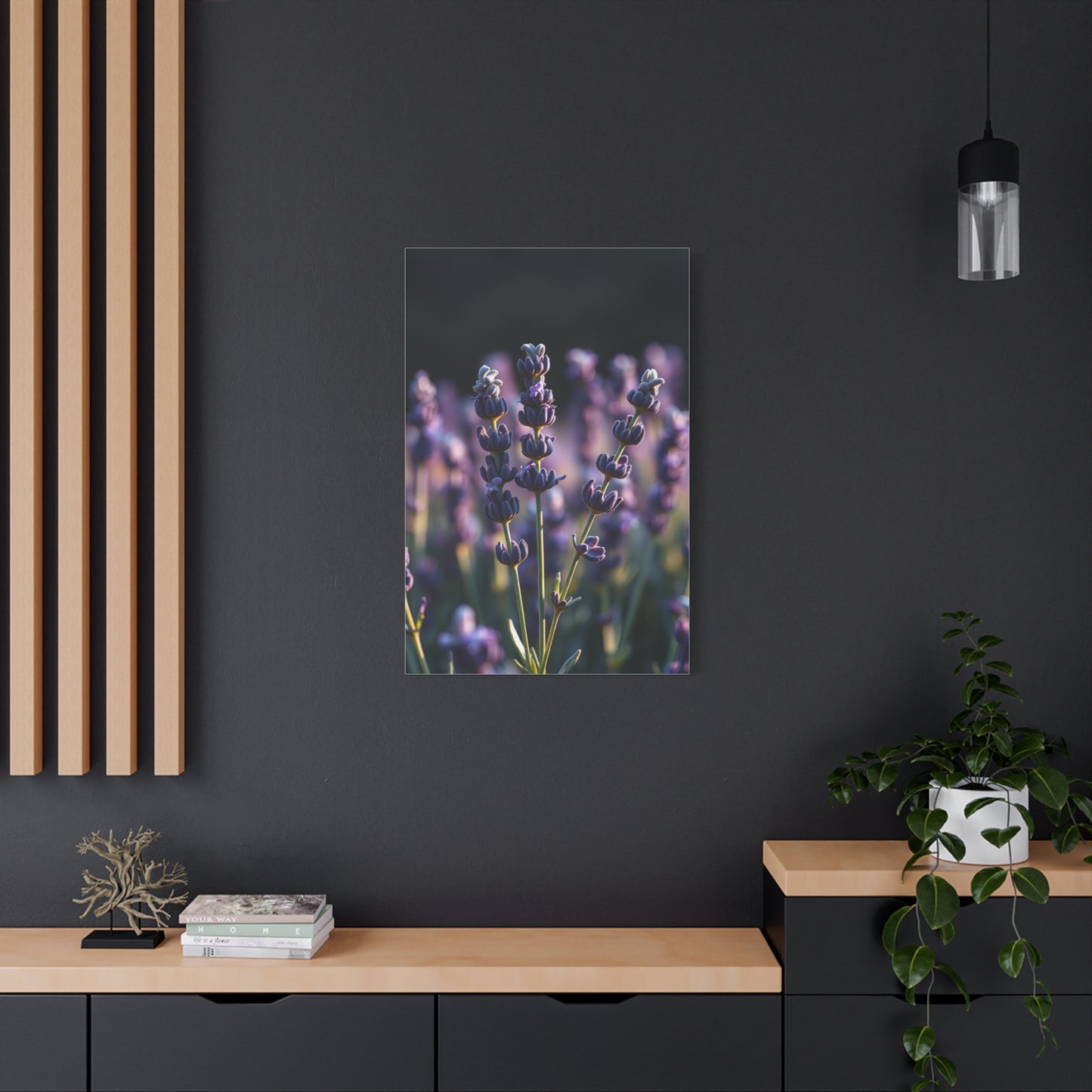 Lavender Herb Art Canvas Art 9 Wall Art & Canvas Print