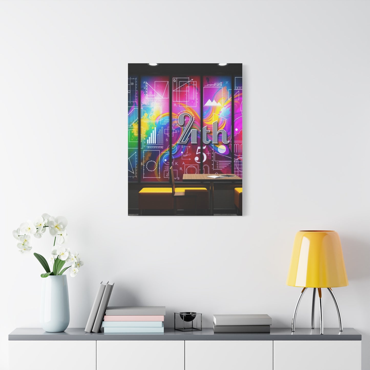 Modern Math Art for Creative Spaces Luxury Canvas Wall Art & Canvas Print