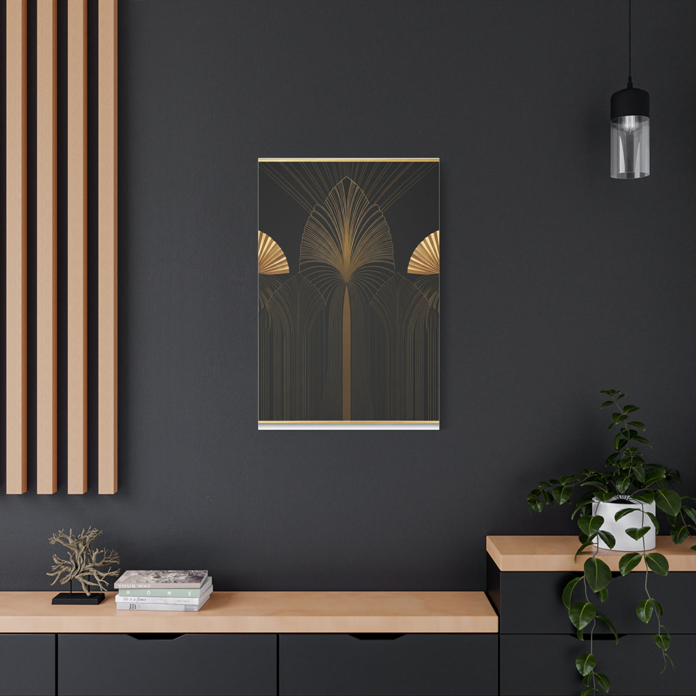 Midnight Archway Art Deco Wall Art & Canvas Prints