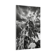 Dramatic Monochrome Alpine Storm Wall Art & Canvas Print