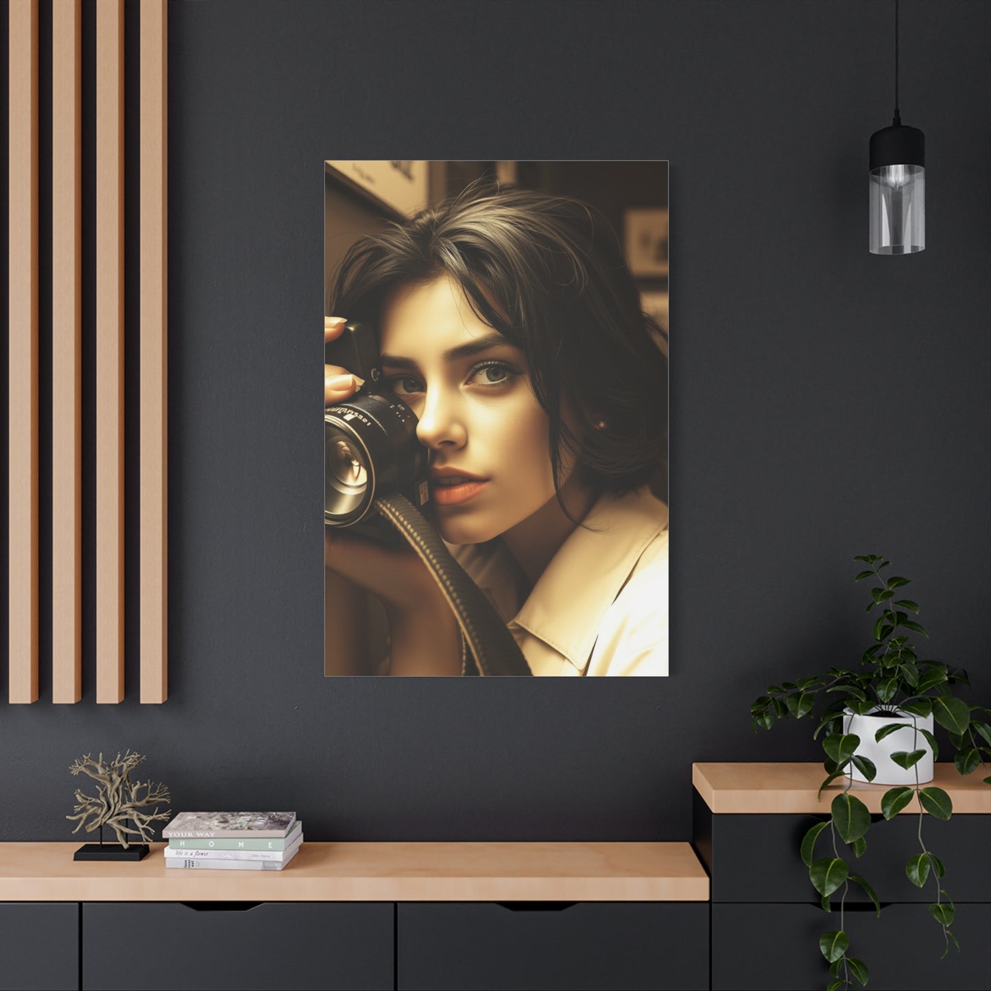 Sepia Photography Art Supreme Canvas Wall Art & Canvas Print