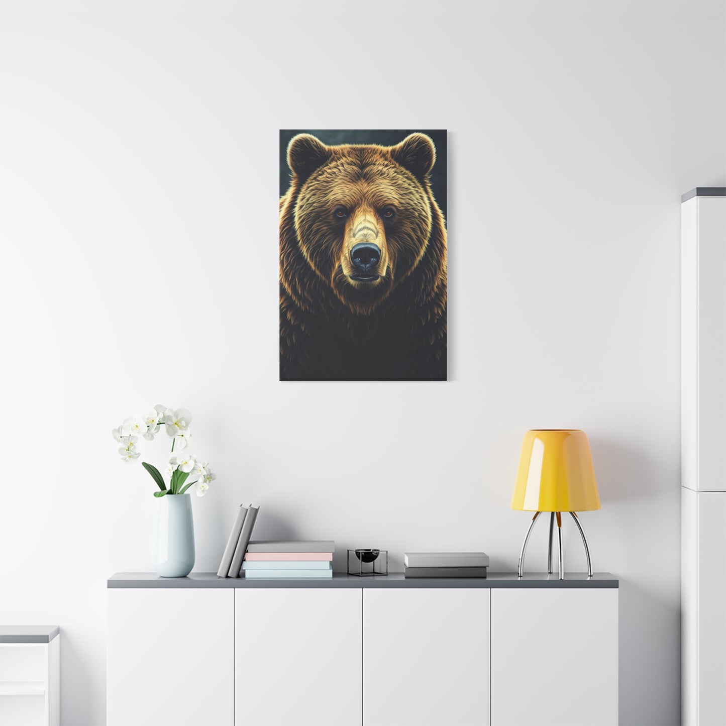 Majestic Brown Bear Portrait Wall Art & Canvas Prints