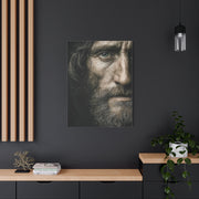 Christ Close-Up Emotional Portrait Wall Art & Canvas Print