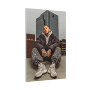 Urban Streetwear Rooftop Portrait Wall Art & Canvas Print