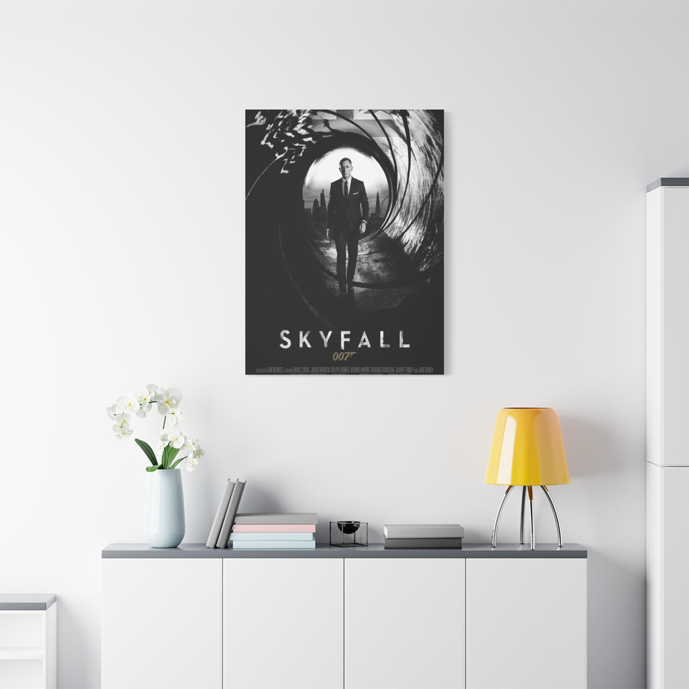 Skyfall Movie Poster Wall Art & Canvas Print