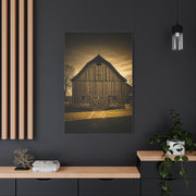 Classic Wooden Barn with Country Path Wall Art & Canvas Prints