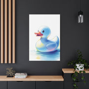 Playful Rubber Duck Bath Wall Art & Canvas Prints