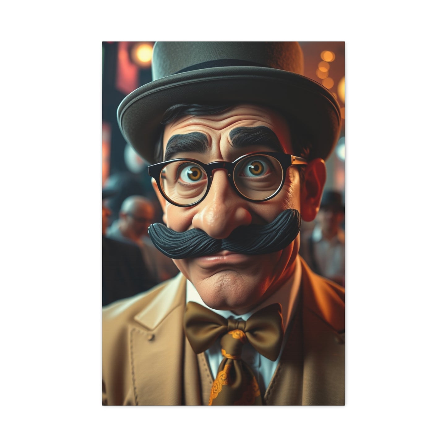 Supreme Rich Uncle Pennybags Art Beautiful Collection Wall Art & Canvas Print