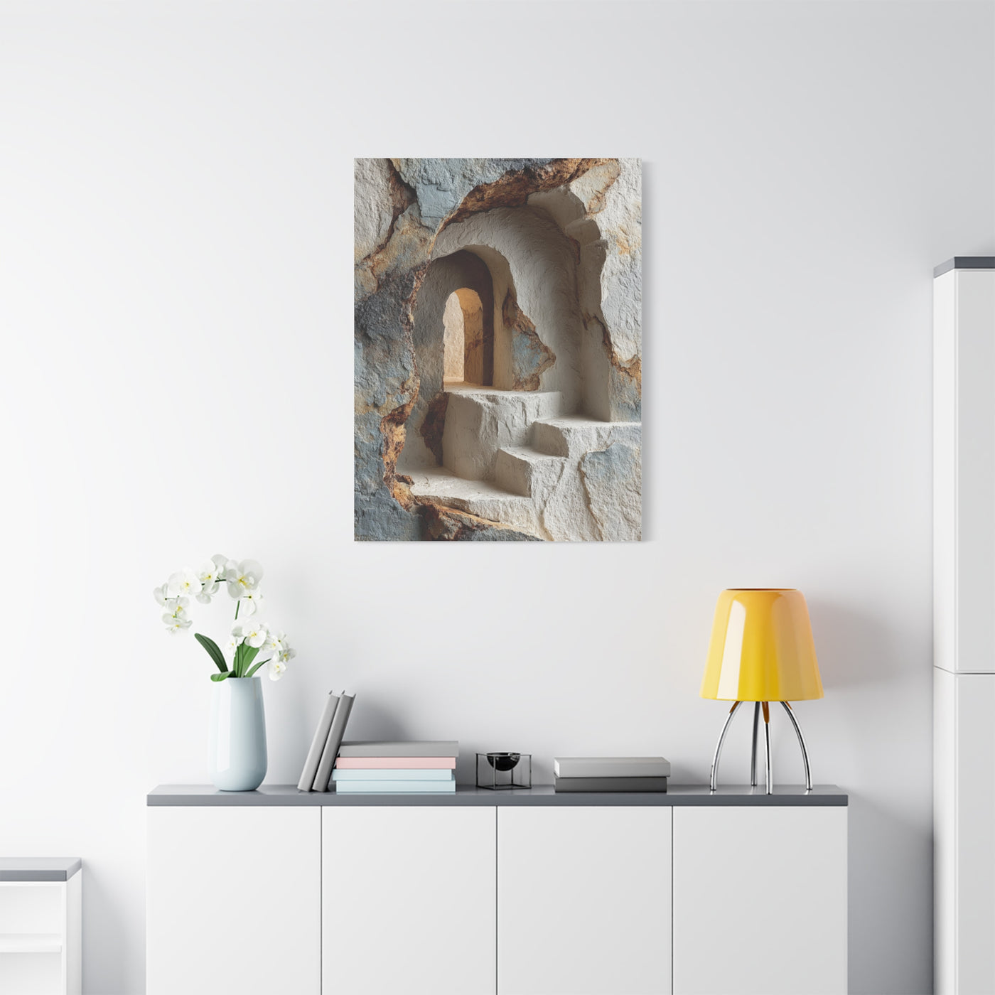 Wabi-Sabi Architectural Arch Wall Art & Canvas Print