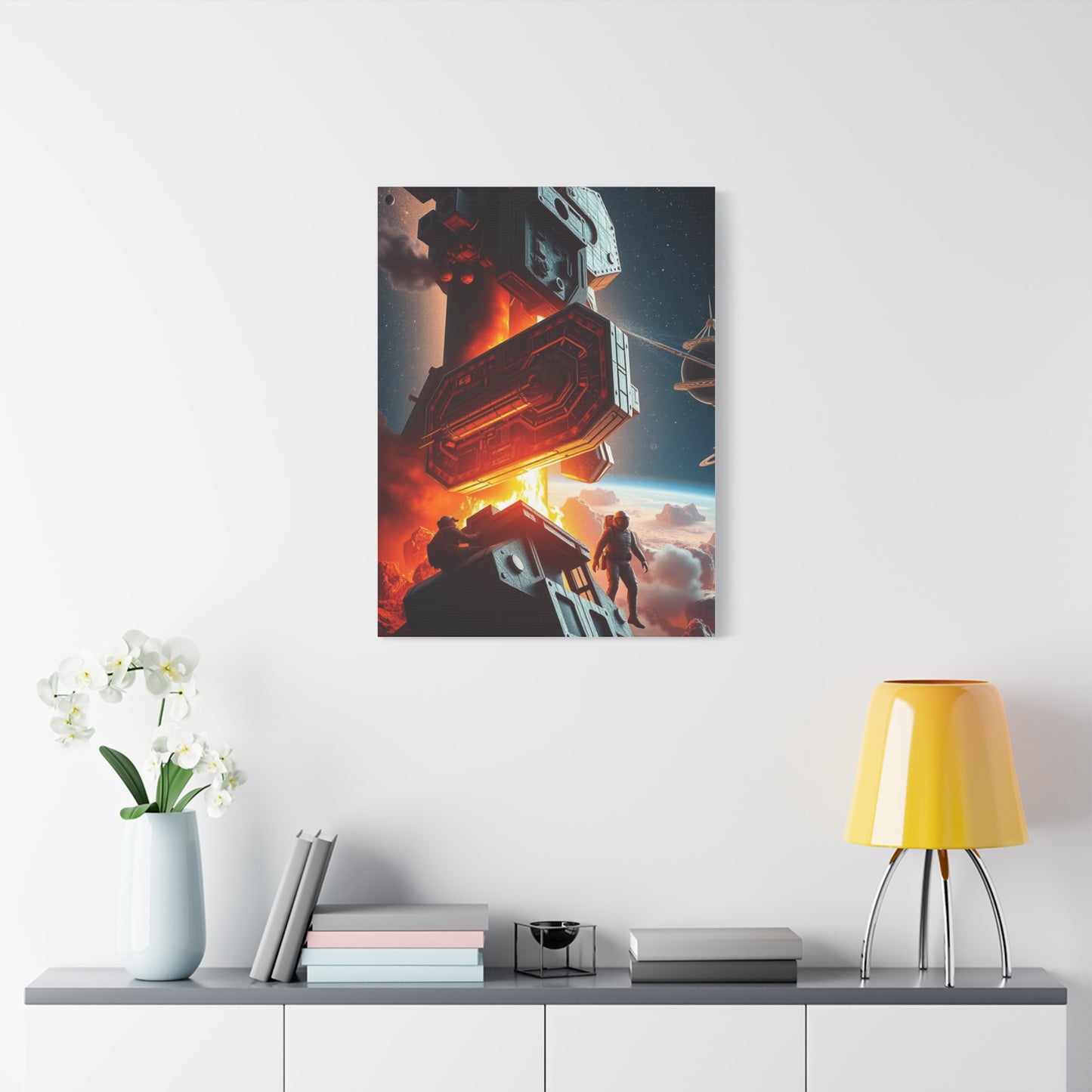 Galactic Elegance Display Wall Art & Canvas Print
