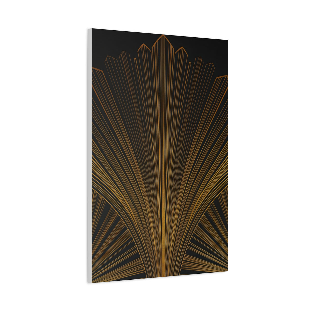 Regal Fan Lines Art Deco Wall Art & Canvas Prints