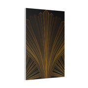 Regal Fan Lines Art Deco Wall Art & Canvas Prints