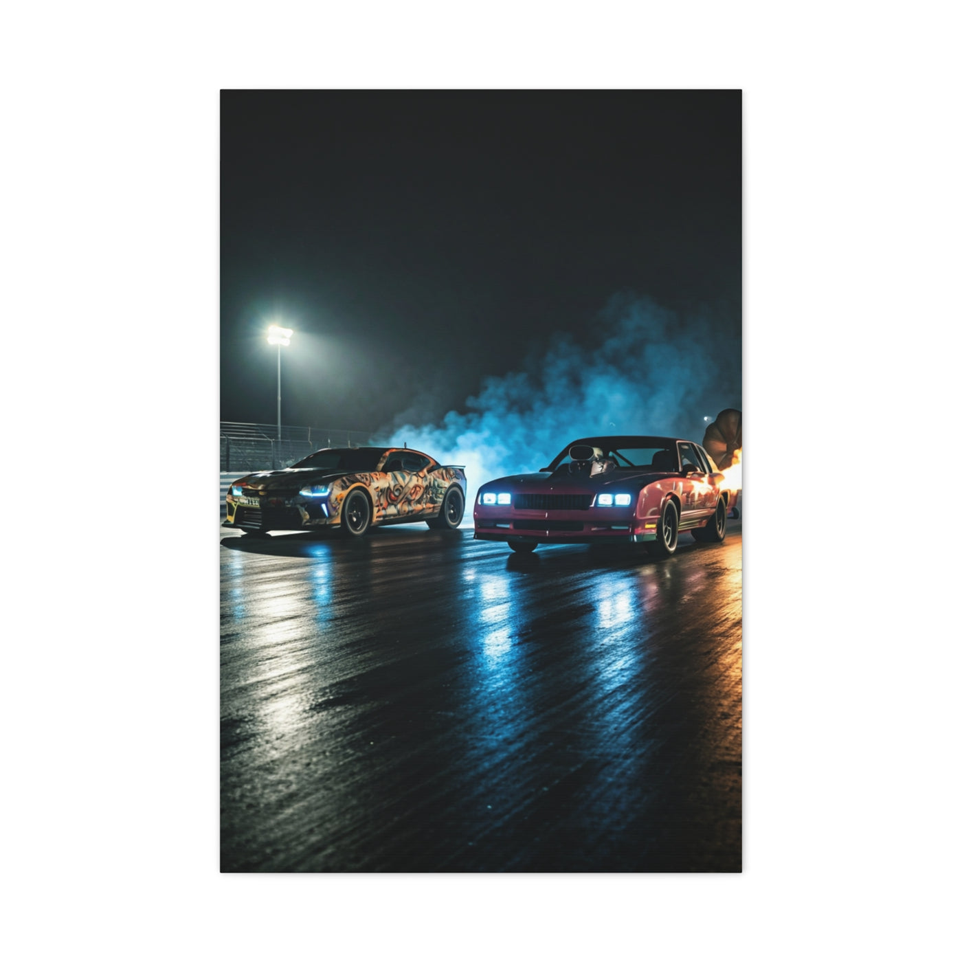 Pro Mod Heritage vs Street-Era ZL1 Wall Art & Canvas Prints