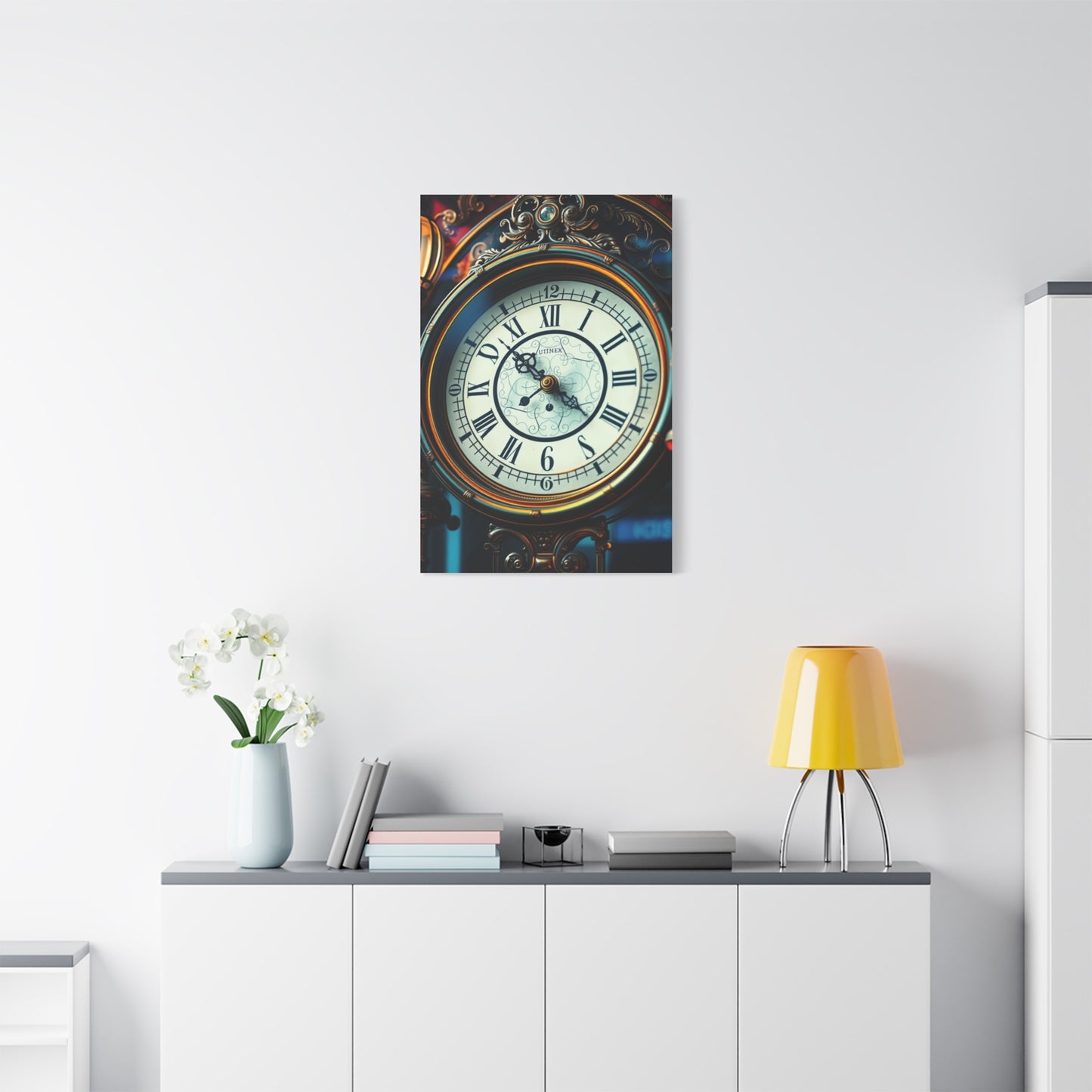 Clock Art Canvas Art 8 Wall Art & Canvas Print