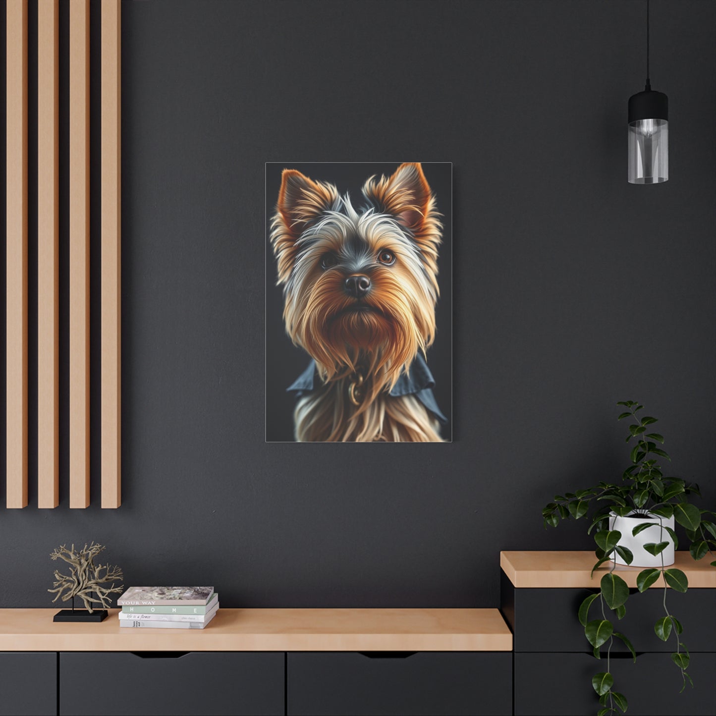 Supreme Yorkshire Terrier Art Beautiful Collection Wall Art & Canvas Print