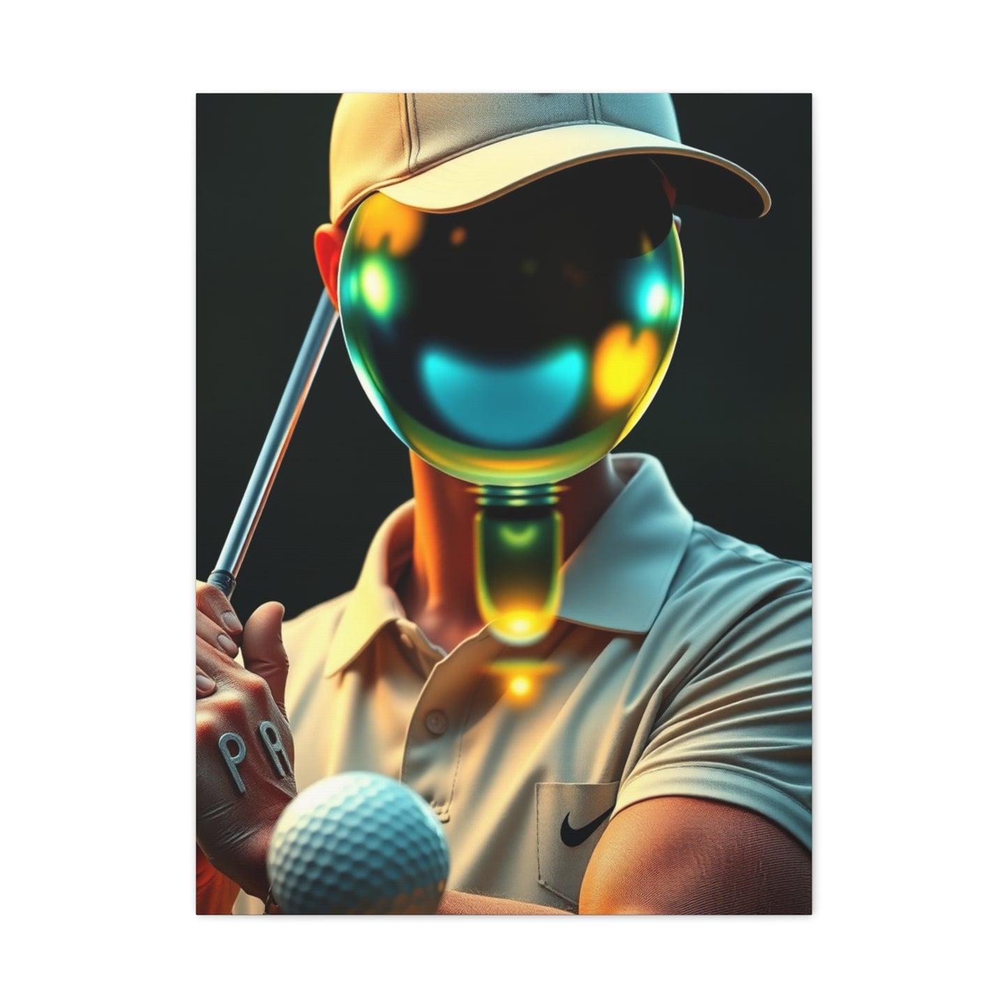 Gilded Links Reverie Wall Art & Canvas Print